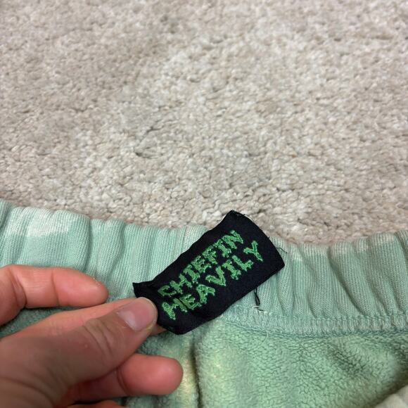 Chiefin Heavily Tie Dye Flare Sweatpants Joggers Men's 2XL - Picture 4 of 11